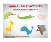 Animal talk' activity: Using animal pictures to get to know children and  discuss their views and feelings - Free Social Work Tools and Resources:  