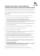 Free substance abuse treatment worksheets