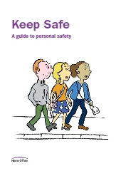 Keep Safe A guide to personal safety-thumbnail