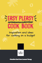 Easy pleasy cook book for care leavers - cooking on a budget
