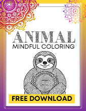Animal Mindful Coloring Free Calming Activity Pack