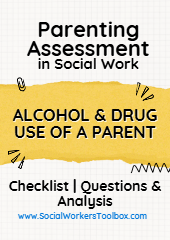Drug alcohol substance misuse checklist parenting assessment questions social work