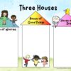 Free 3 Houses PDF Template Direct Work download