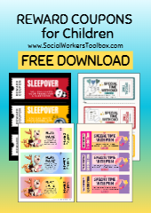 Free Printable Behaviour Reward Coupons for Children Downloads for Parents