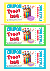 Pick a Treat from the Bag Reward Coupon
