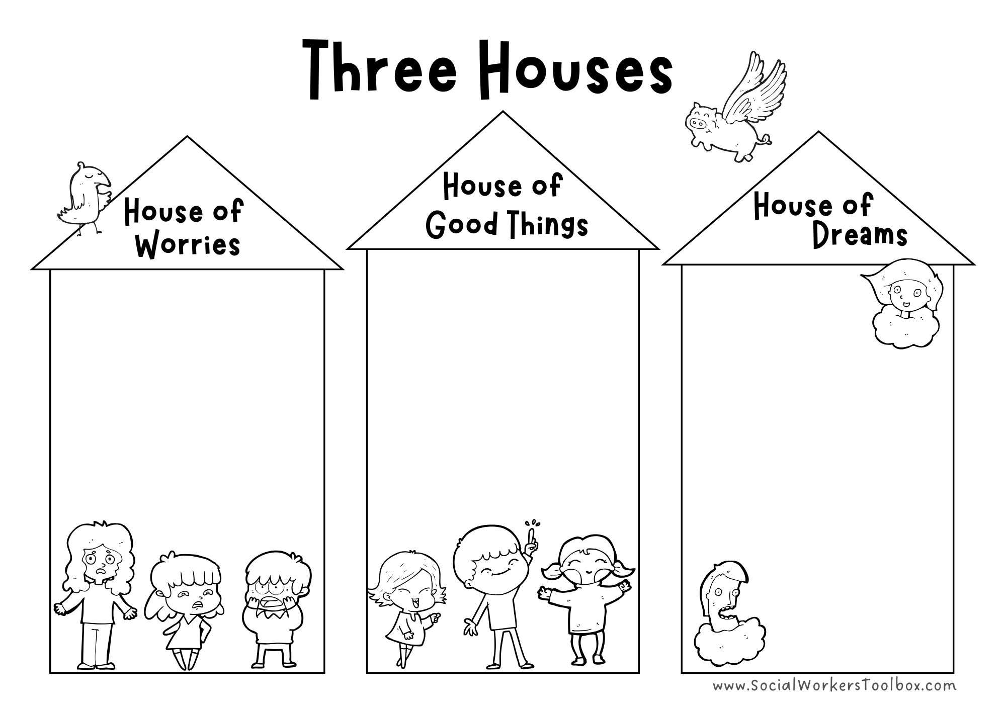 Three houses free pdf download social work tools toolkit