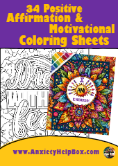 positive affirmations colouring sheets adults teens print